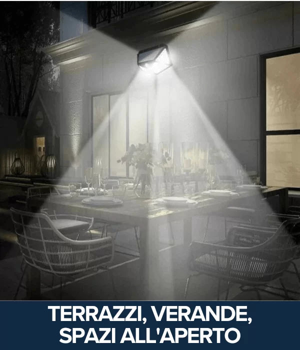 Faretto Solare Ecologico