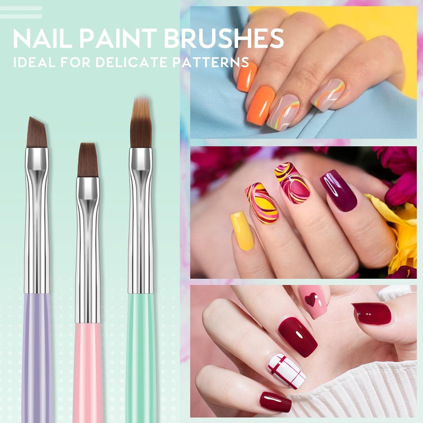 Set di Pennelli per Unghie