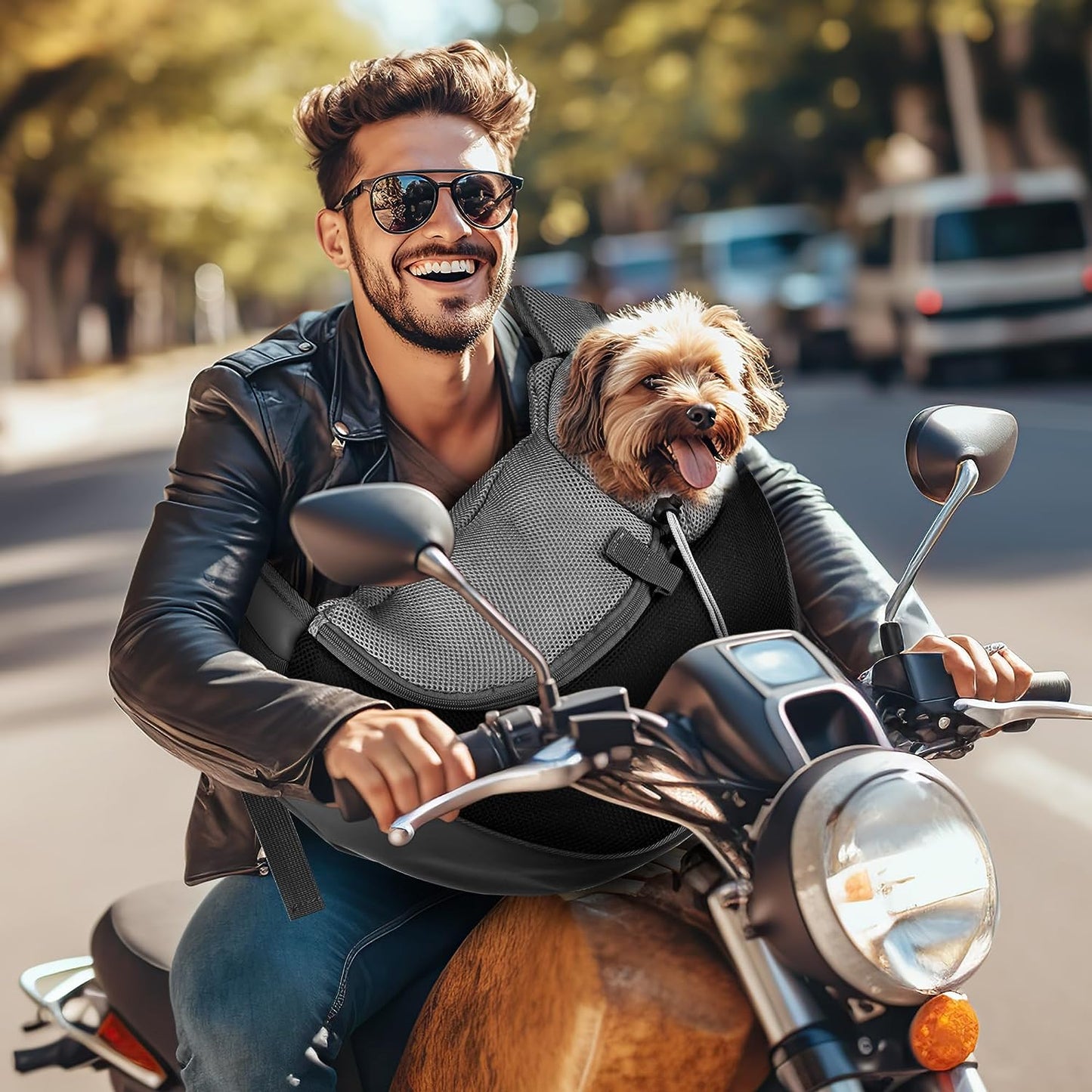 Trasportino a Tracolla per Cani