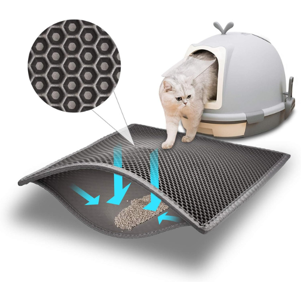 Tappetino per Lettiera Gatti