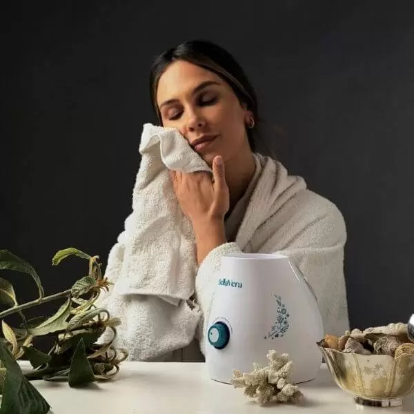 Vaporizzatore Facciale + Kit Pulizia Viso