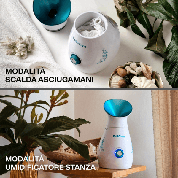 Vaporizzatore Facciale + Kit Pulizia Viso